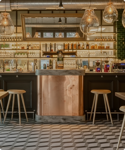 Cafes and Restaurants